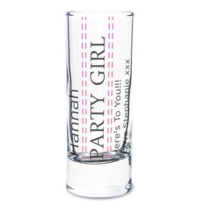 Female (Any Message) Personalised Shot Glass