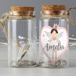 Fairy Princess Personalised Hanging Message in a Bottle