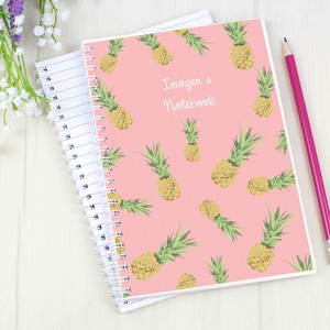 Pineapple Personalised A5 Notebook
