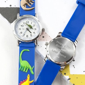 Personalised Kids Dinosaur Watch 