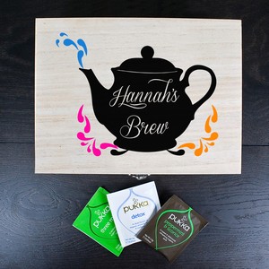  My Favourite Brews Personalised Tea Box 